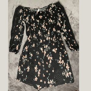 Xhilaration Floral Romper